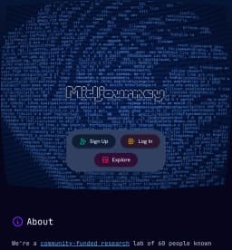 Midjourney — skärmbild